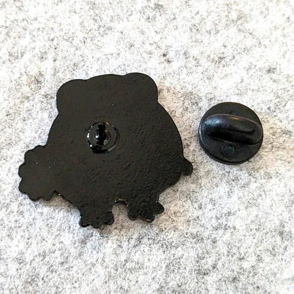 Flower Frog Pin - Picture 2 of 3